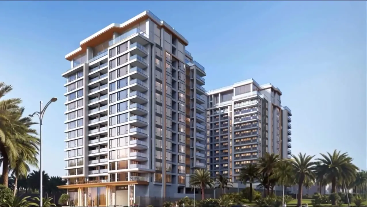 HYDE II Residence towers shown in the promotional film